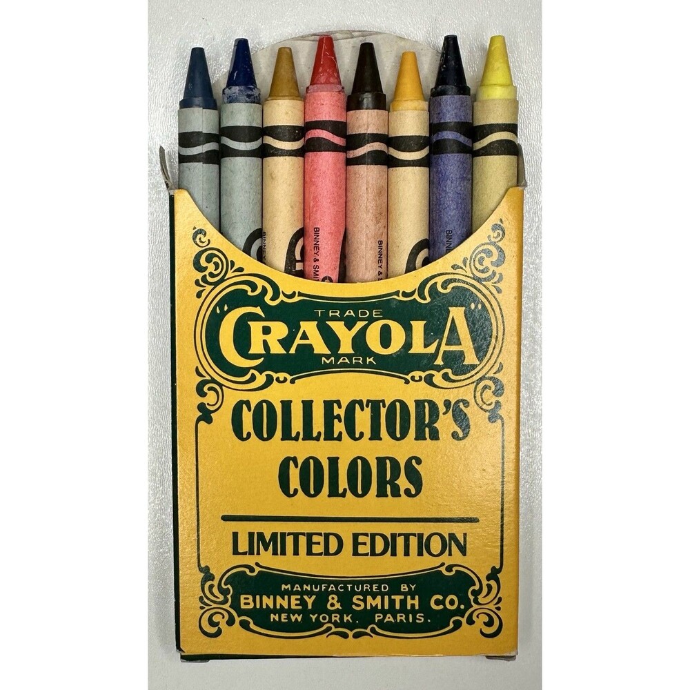 1991 Crayola Collector's Colors Limited Edition